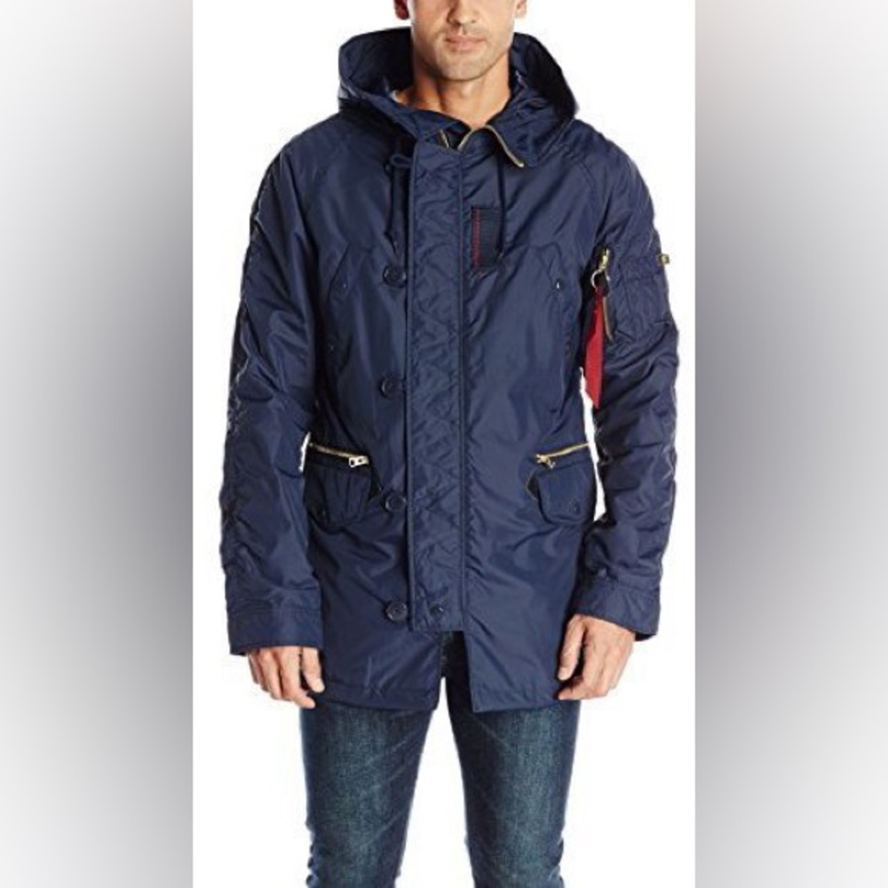 Alpha Industries N 3b Ambrose Water Resistant Military Parka | XL